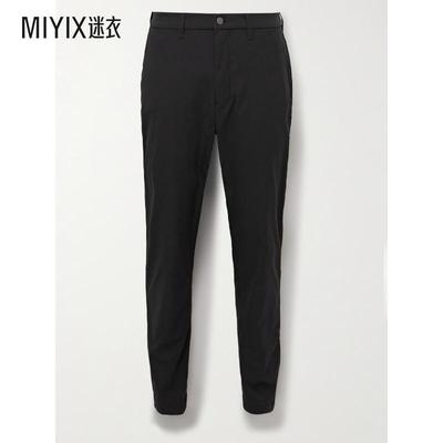lululemon 男款ABC Micro-Ripstop 直筒弹性尼龙高尔夫球裤子 迷