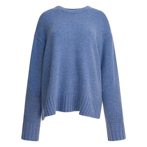Guest In Residence 女士 FW25 上衣 浅蓝羊绒针织衫