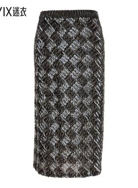 【秋季新品】Parosh 女款亮片半身裙 迷衣时尚