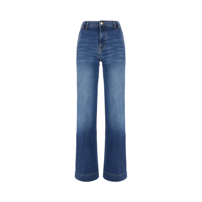 7 For All Mankind 女士 FW25 牛仔长裤 Dojo 时尚牛仔裤