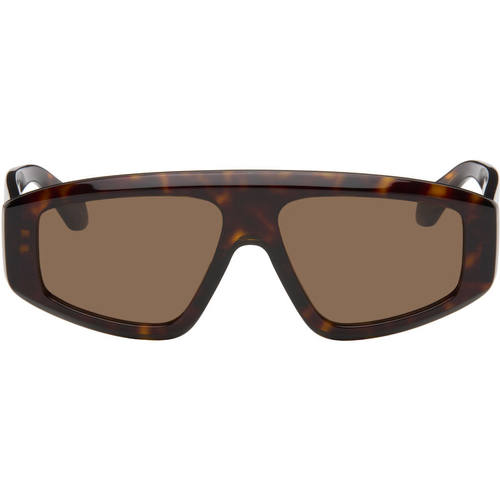 Alaïa 阿莱亚 女士 太阳镜 ALAÏA 棕色 Aviator Mask