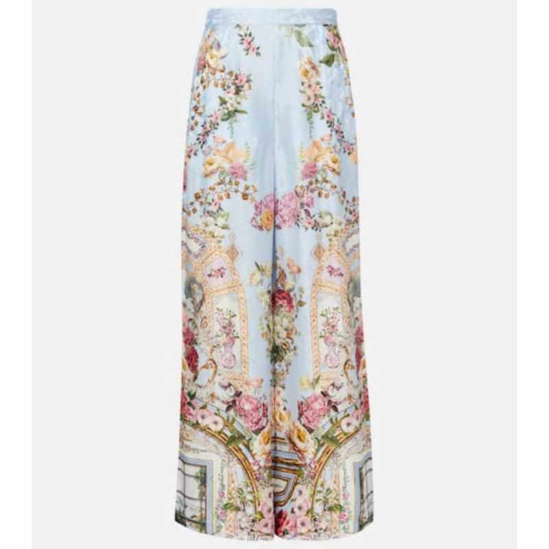 Camilla and Marc 女士 长裤 Tiled 花朵阔腿裤(Time),女装/女士精品,休闲裤,淘宝优惠券,粉丝福利购,淘宝优惠卷