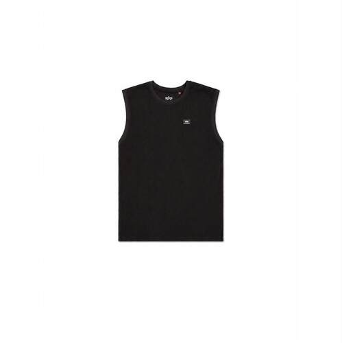 Alpha Industries 阿尔法工业 男士 SS26 T恤 华夫格小号徽标背心