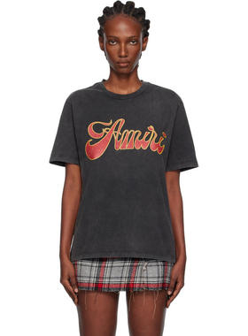 Amiri 女士 T恤 黑色 Groovy T 恤