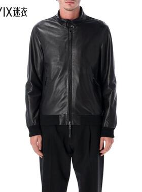 【秋冬新品】SWORD 6.6.44 男款Sword 皮革夹克 迷衣时尚