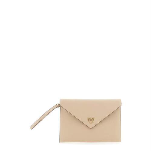Pinko 品高 女士 FW26 手拿包 Pinko Love Birds 信封翻盖