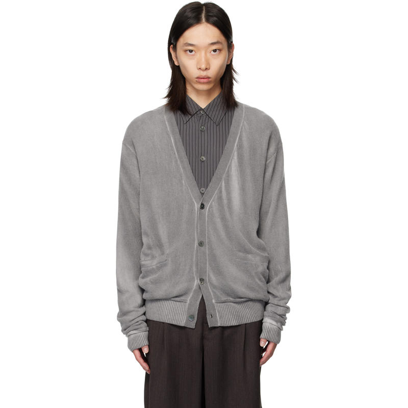 Our Legacy 男士 开衫 灰色 Parallel 开衫