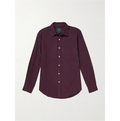 PORTUGUESE FLANNEL 男士 SS26 衬衫 Teca 棉质