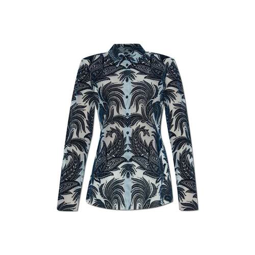 Etro 艾绰 女士 SS25 衬衫 翻领长袖