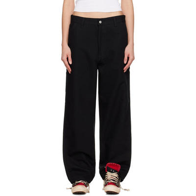 Carhartt WIP 卡哈特 女士 长裤 黑色 Brandon Single Knee