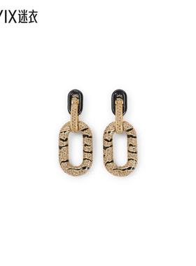 【秋冬新品】Roberto Cavalli罗伯特女款ROAR ALLUMINIUM 金色耳