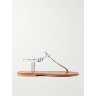 K Jacques 女士 凉拖 Picon 金属感皮质凉鞋