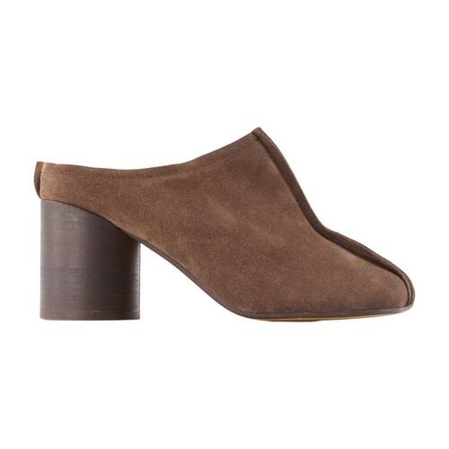 MM6 Maison Margiela 马吉拉MM6 女士 FW26 凉鞋 皮质棕色凉拖