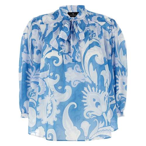 Etro 艾绰 女士 SS25 衬衫 长袖罩衫