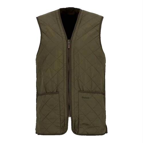 Barbour 巴伯尔 男士 FW24 马甲 Polarquilt Zip-In Liner