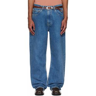 Our Legacy 男士 牛仔长裤 蓝色 Third Cut 牛仔裤