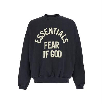 Essentials 男士 SS26 卫衣 Fear Of God Campus 90年代圆领