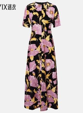 La DoubleJ 女款Angelica 花朵长款连衣裙 迷衣时尚