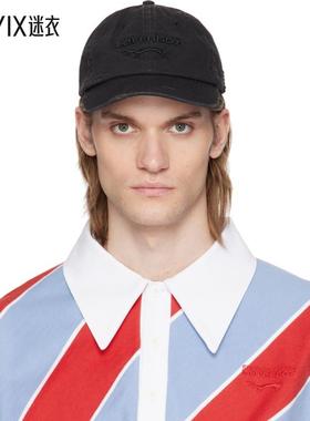 Charles Jeffrey Loverboy 男款黑色徽标棒球帽 迷衣时尚