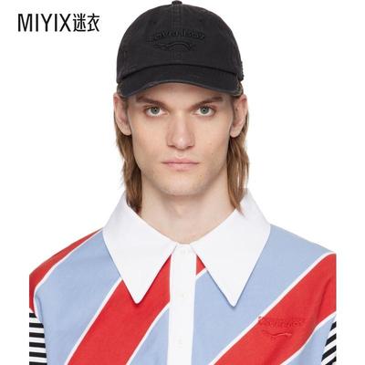 Charles Jeffrey Loverboy 男款黑色徽标棒球帽 迷衣时尚