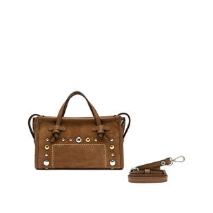 Gianni Chiarini 女士 SS26 手提包 MARCELLA JOY 棕色皮革手袋