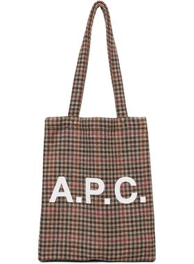 A.P.C. 男士 托特包 驼色 Lou 托特包
