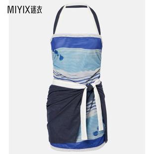 迷衣时尚 Sir 印花网纱迷你连衣裙 女款 Breeze