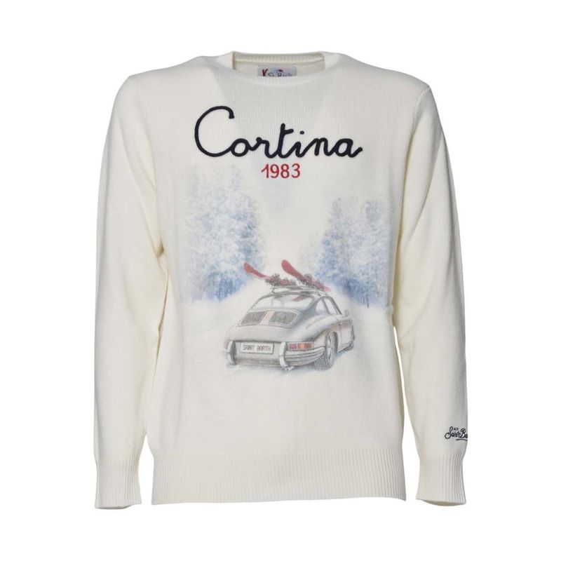 MC2 Saint Barth 男士 FW25 毛衣 Heron 提花毛衣