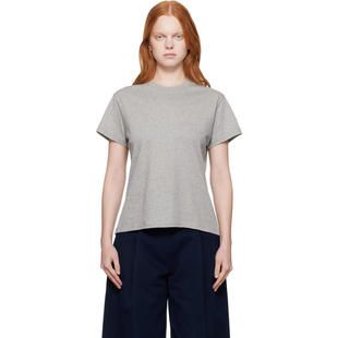 Studio Nicholson 女士 T恤 灰色 Marine