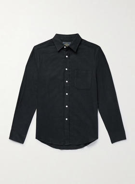 PORTUGUESE FLANNEL 男士 SS26 衬衫 Teca 磨毛棉质斜纹布衬衫