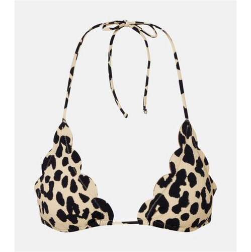 Marysia 女士 比基尼 Broadway 豹纹上装