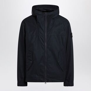 男士 石头岛 SS26 夹克 海军蓝棉质 Stone ZIPUP Island