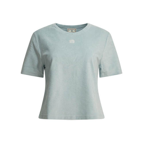 Ines De La Fressange Paris 女士 SS26 T恤 浅蓝棉质