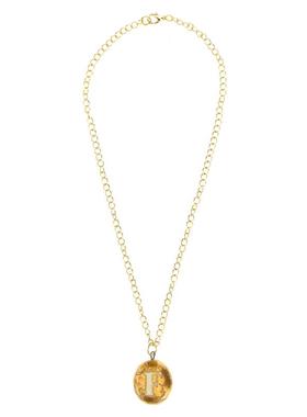 VETROFUSO 女士 SS26 项链/吊坠 'F' 项链