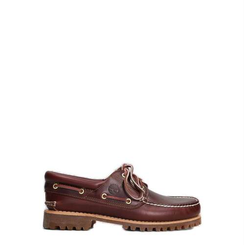 Timberland 添柏岚 男士 FW26 休闲皮鞋 Authentics 三孔船鞋