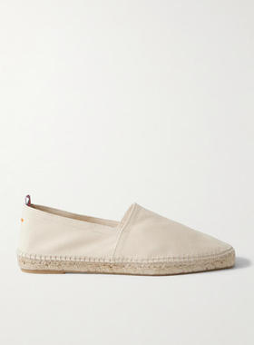 Castañer 男士 麻编鞋 Pablo 帆布麻底鞋