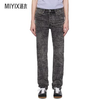 Ksubi  男士 黑色 Chitch Prodigy Trashed 牛仔裤 迷衣时尚