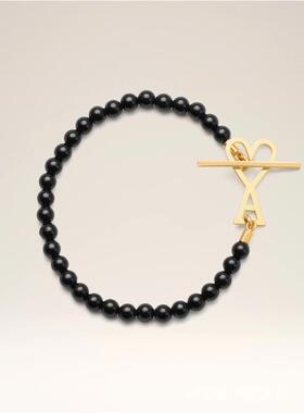 Ami Paris 女士 SS26 手链 AMI标志串珠