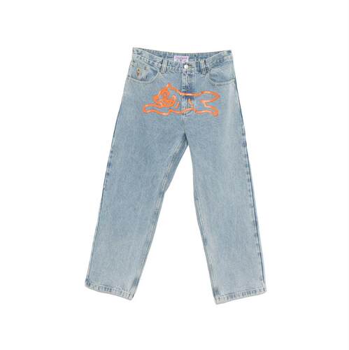 Billionaire Boys Club 男士 SS26 牛仔长裤 RUNNING 小狗牛仔裤