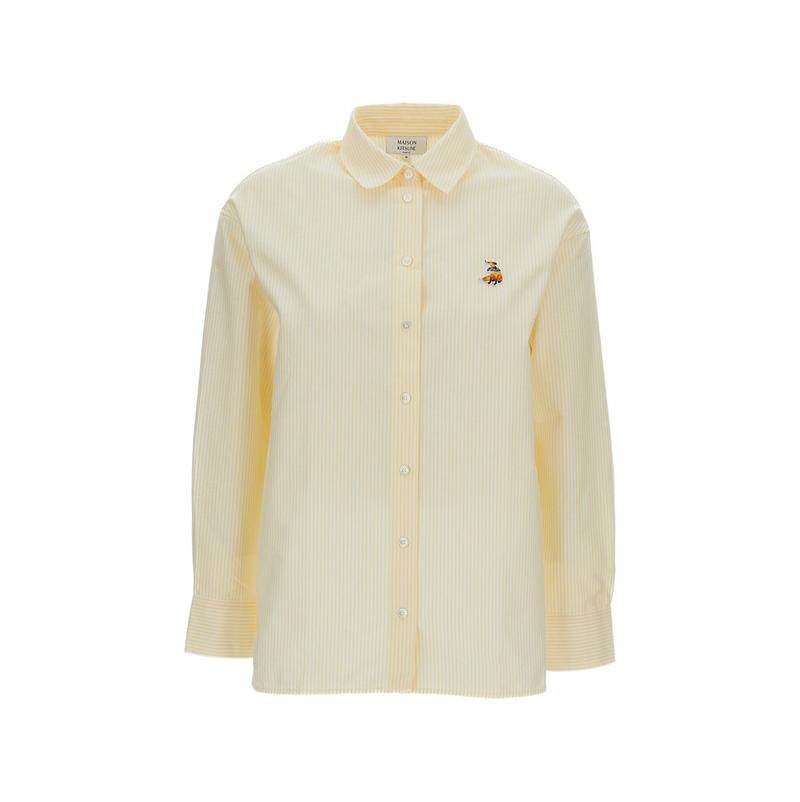 Maison Kitsuné 女士 SS26 衬衫 MAISON KITSUNE' - 实物图