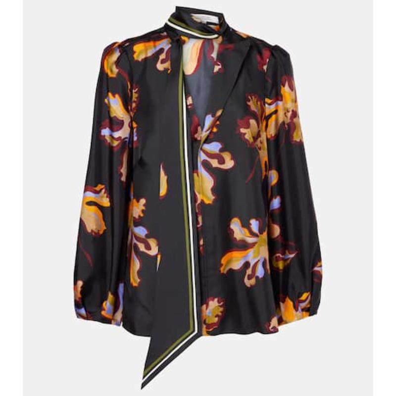 Dorothee Schumacher 女士 上衣 印花真丝斜纹布上衣,女装/女士精品,毛针织衫,淘宝优惠券,粉丝福利购,淘宝优惠卷