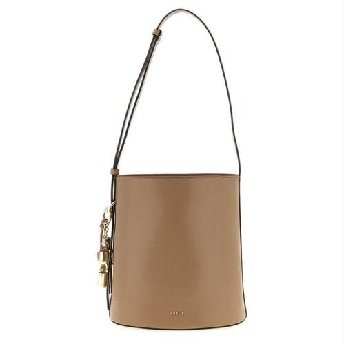 Furla 芙拉 女士 SS26 托特包 Furla Roxie S Logo 细节水桶包