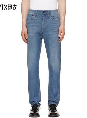 Rag & Bone 男款蓝色 Fit 2 Airflex 牛仔裤 迷衣时尚