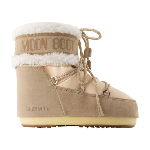 Moon Boot 月亮靴 女士 FW26 短靴 ICON PEARLY PLUS 低帮