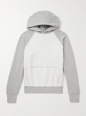 Les Tien 男士秋冬新品 卫衣 抓绒棉针织连帽衫