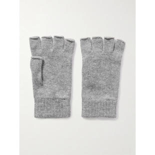 Johnstons Of Elgin 女士 26春新品 手套 羊绒露指手套