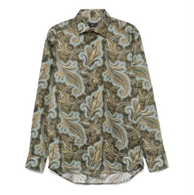 Etro 艾绰 男士 FW24 衬衫 3-FABRICS 正装
