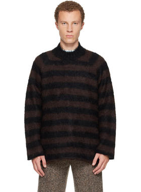 UNDERCOVER 高桥盾 男士 毛衣 黑色  棕色 UC2E4904-1