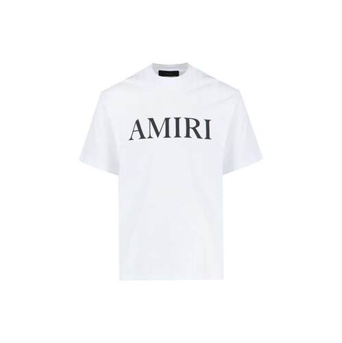 Amiri 埃米尔 男士 FW26 T恤 徽标印花圆领 T 恤