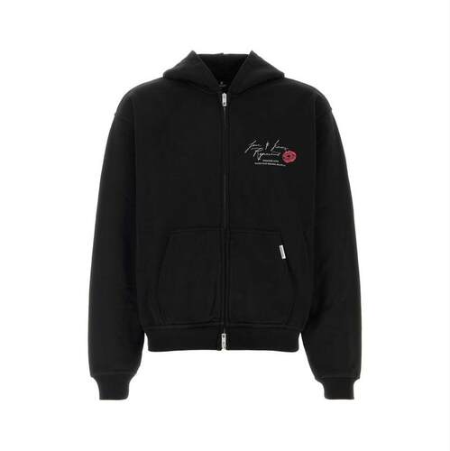 Represent 男士 FW26 卫衣 代表爱与吻的拉链连帽衫